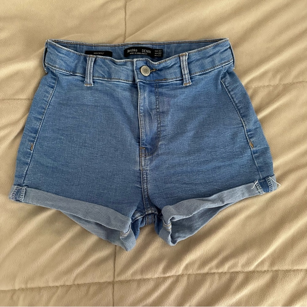bershka jean shorts